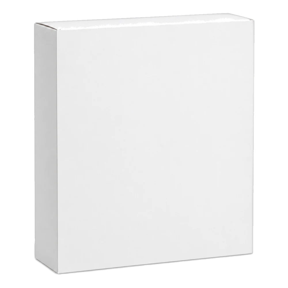 Neutral packaging-format illustration: Retail carton