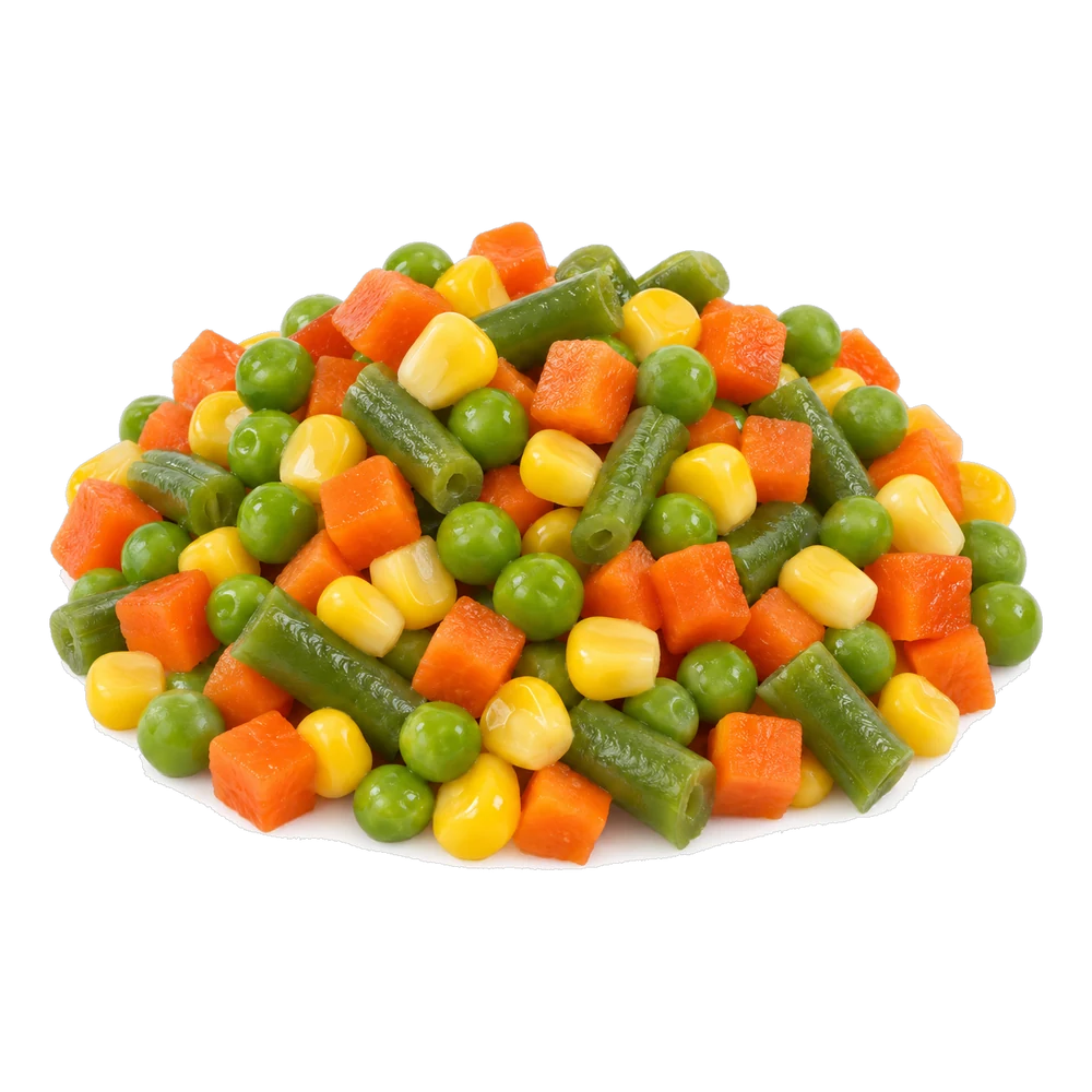 Unbranded product illustration: Macédoine de légumes