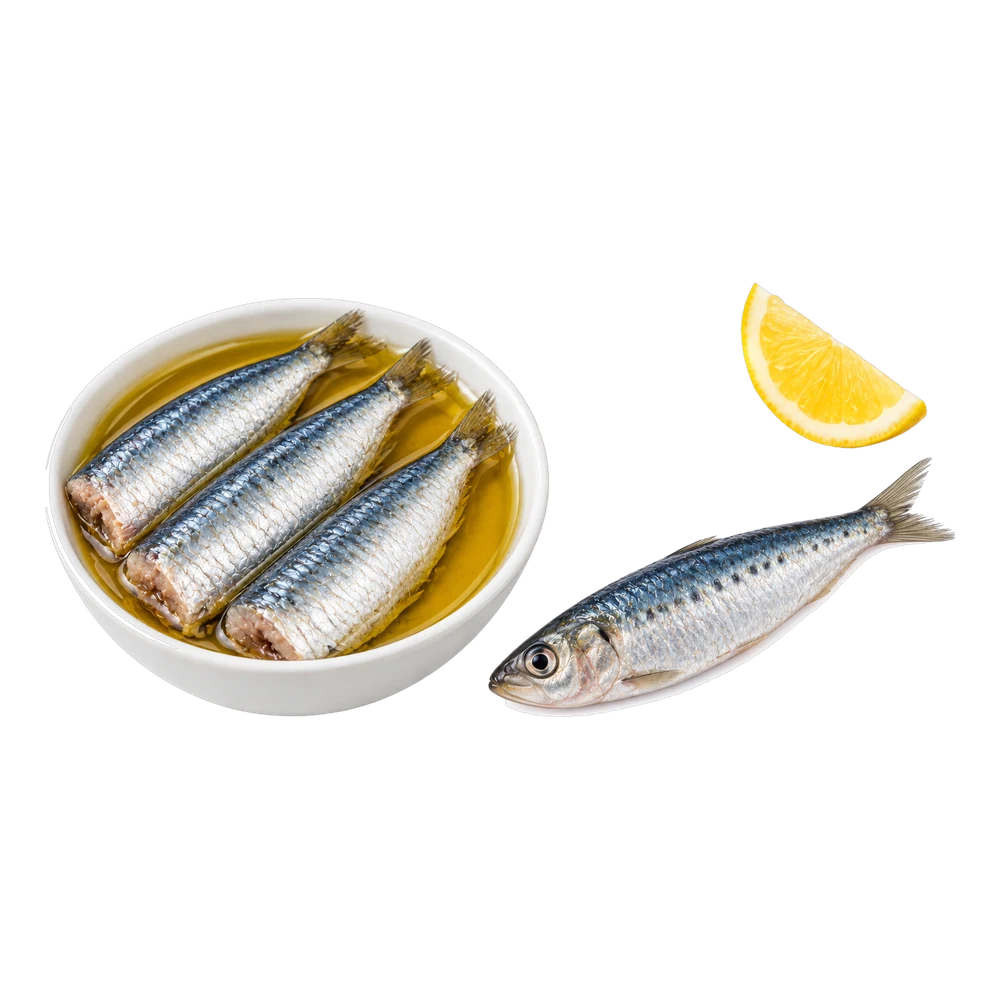 Unbranded product illustration: Sardines, Indian Ocean