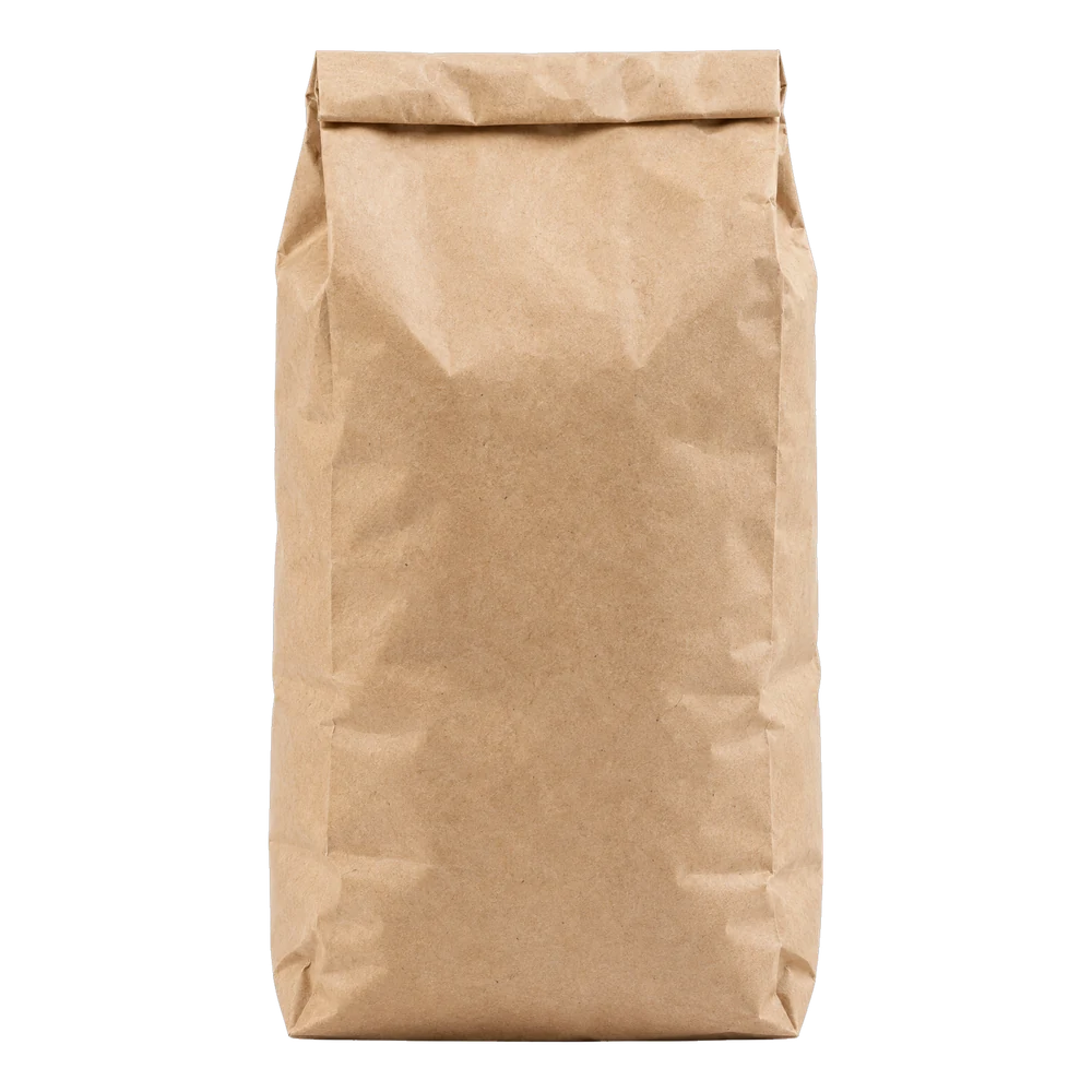 Neutral packaging-format illustration: Retail bag