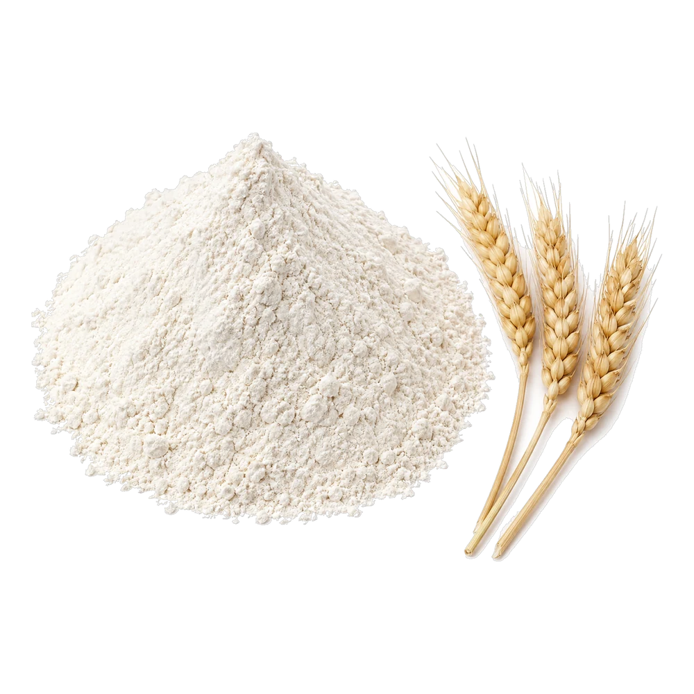 Unbranded product illustration: all-purpose white wheat flour