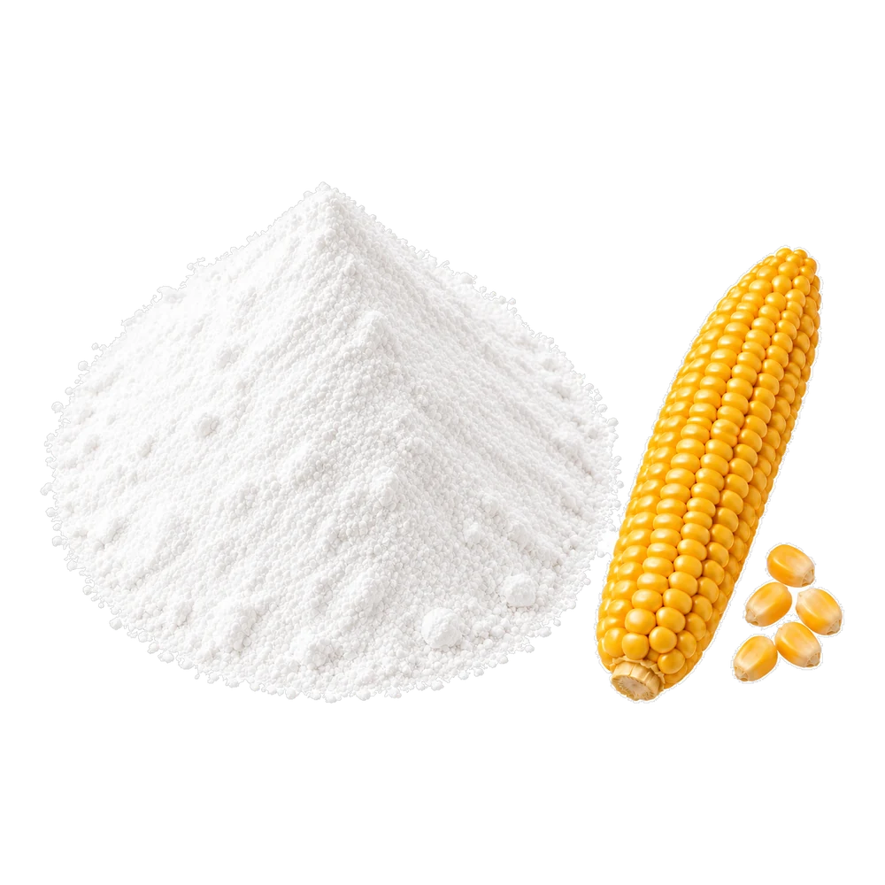 Unbranded product illustration: Edible corn starch