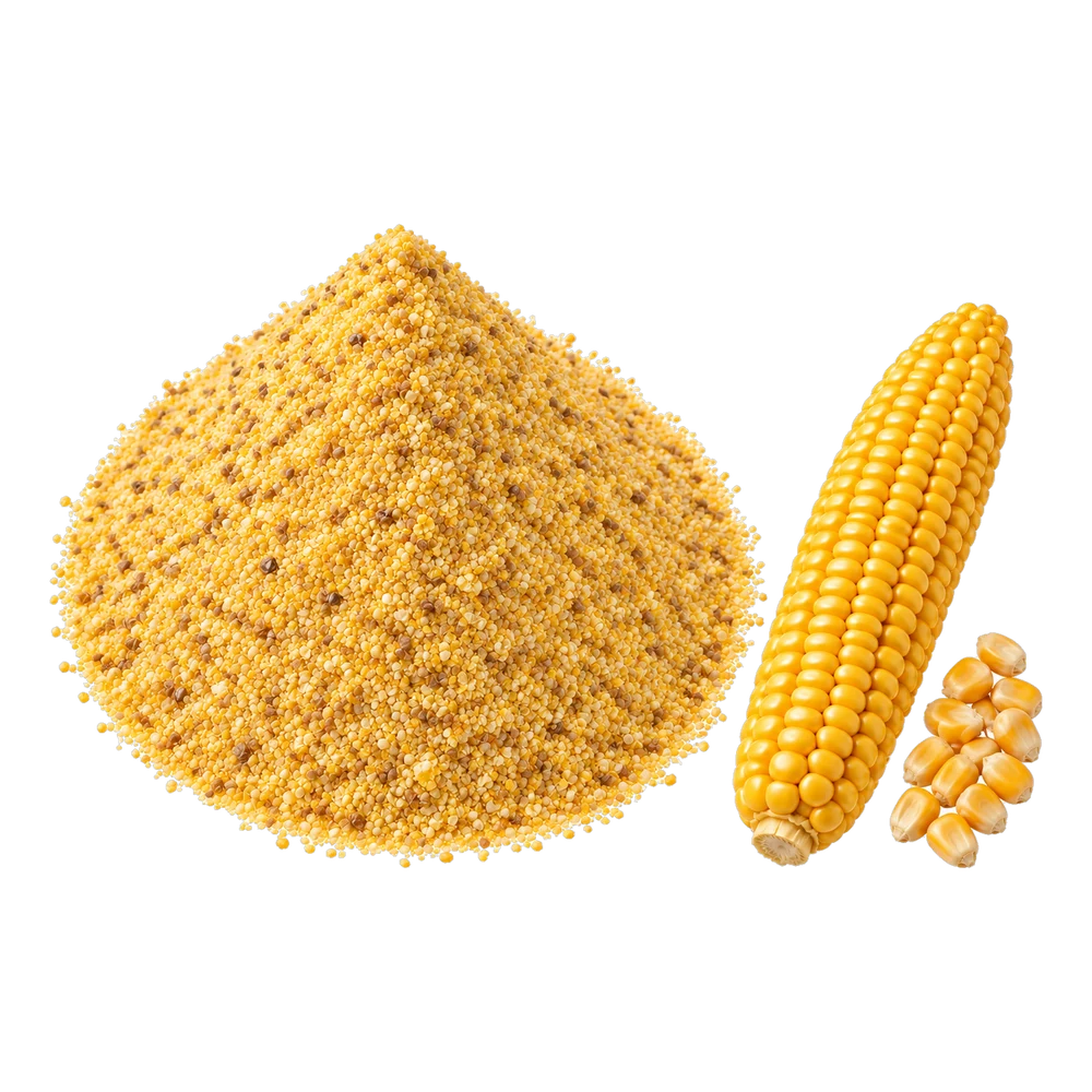 Unbranded product illustration: Cornmeal whole