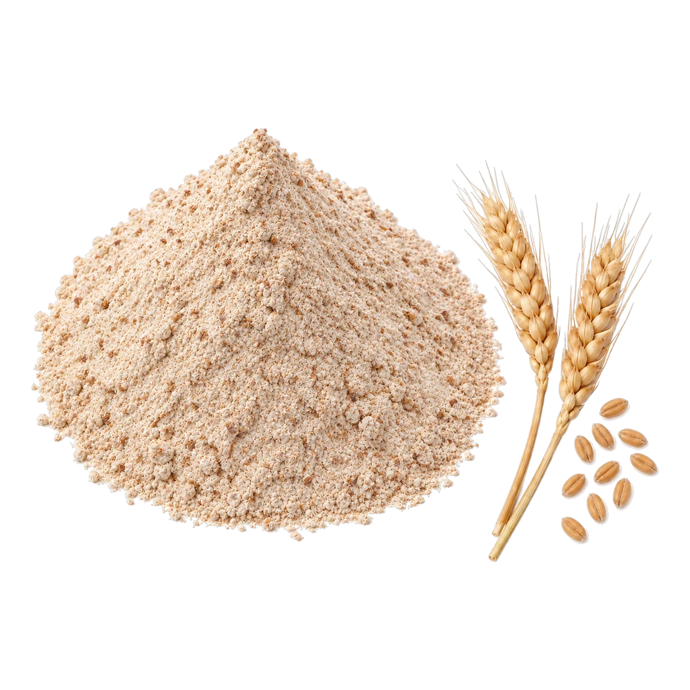 Unbranded product illustration: Whole wheat flour