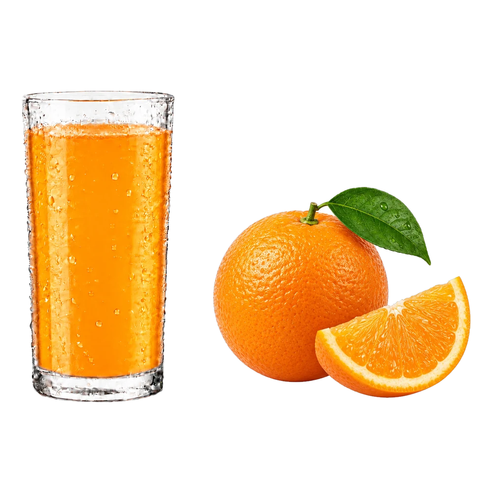 Unbranded product illustration: Orange squash