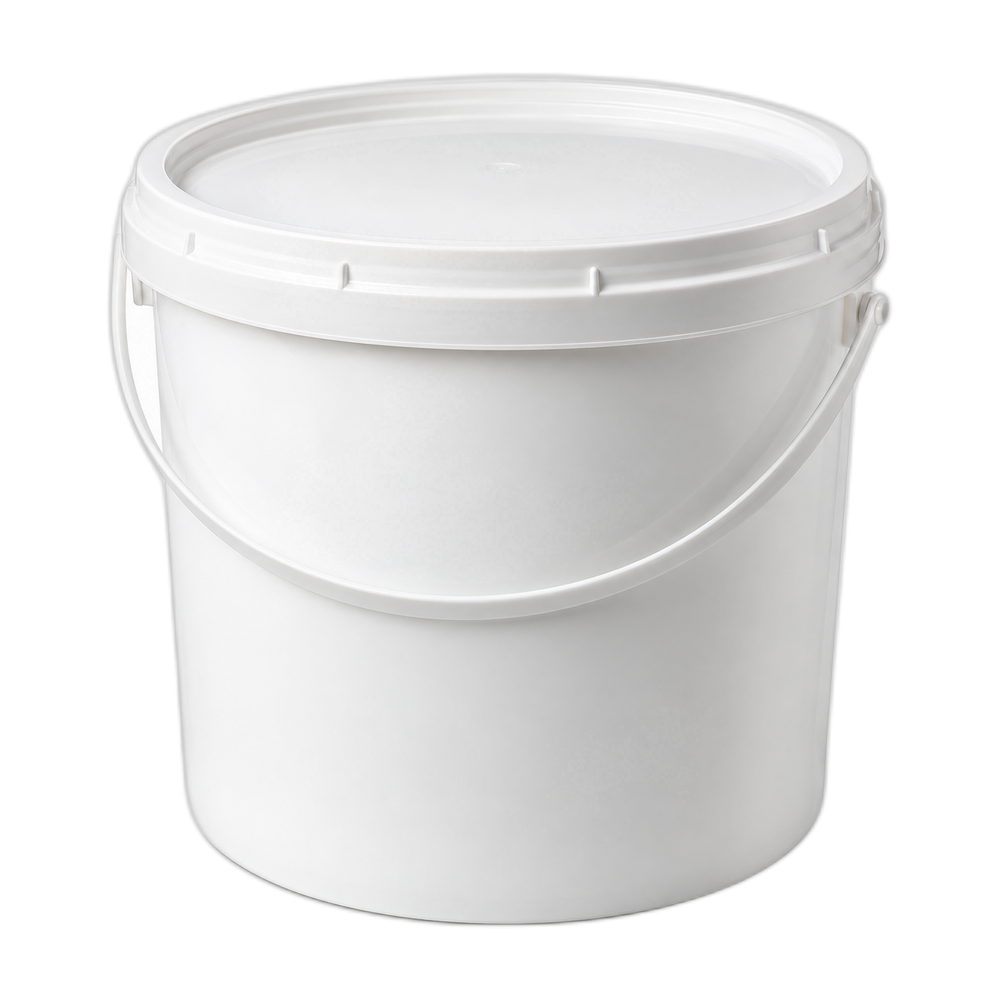 11.34 L bulk pail, unbranded container