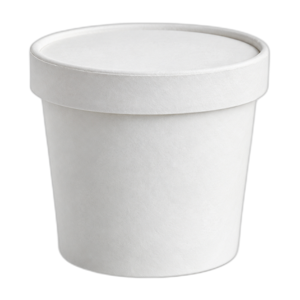 125 ml cup, unbranded container