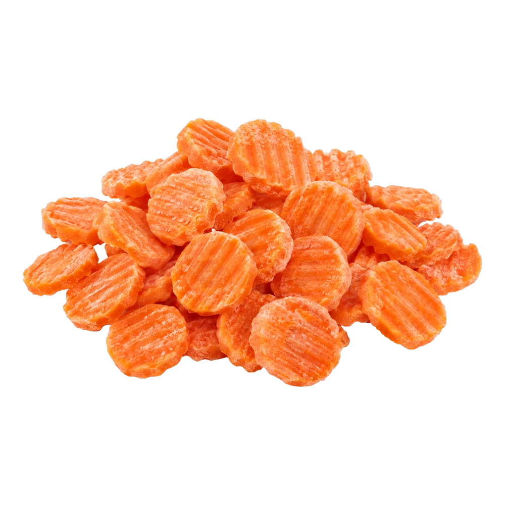 Unbranded product illustration: Carottes, coupe cannelée