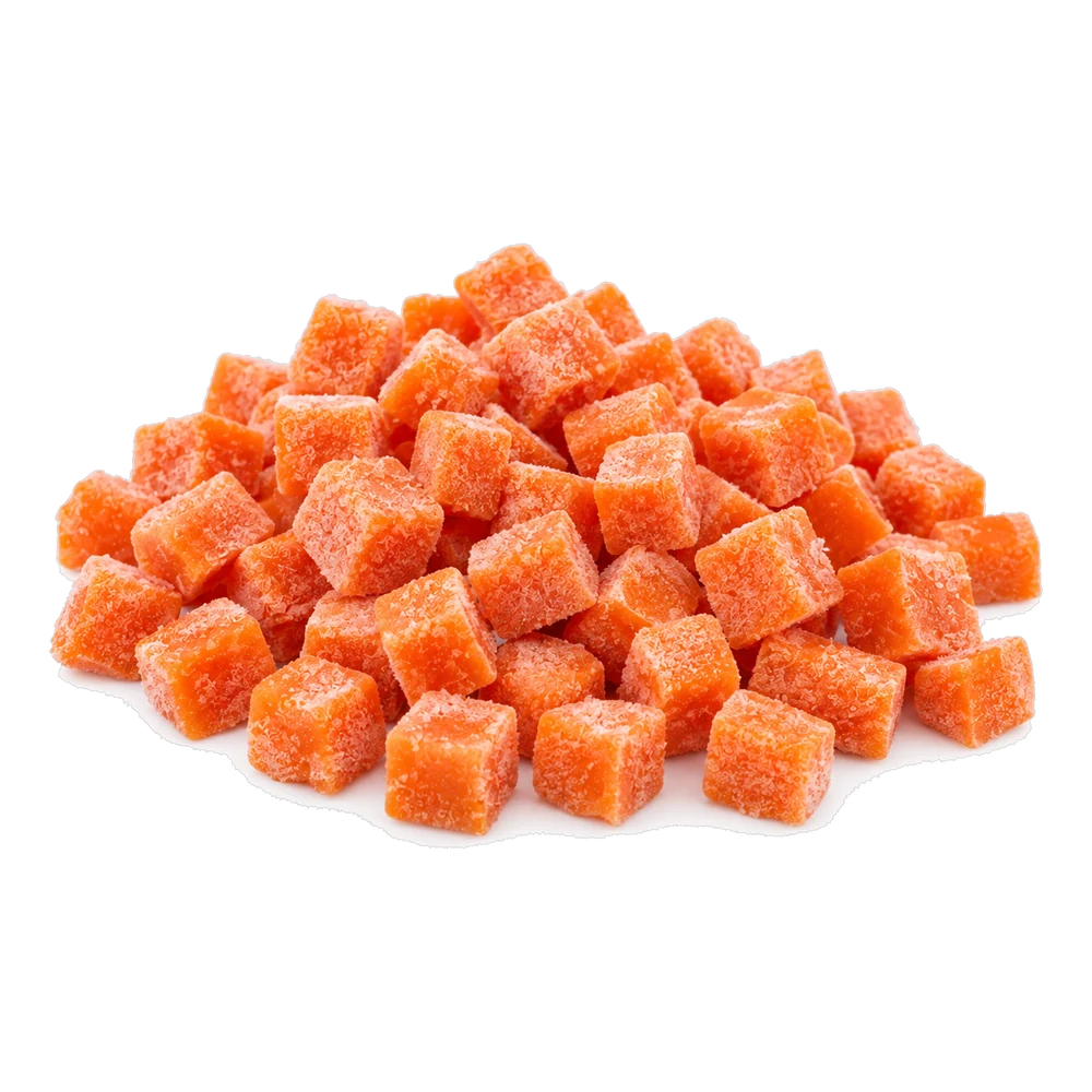 Unbranded product illustration: Carottes, en dés