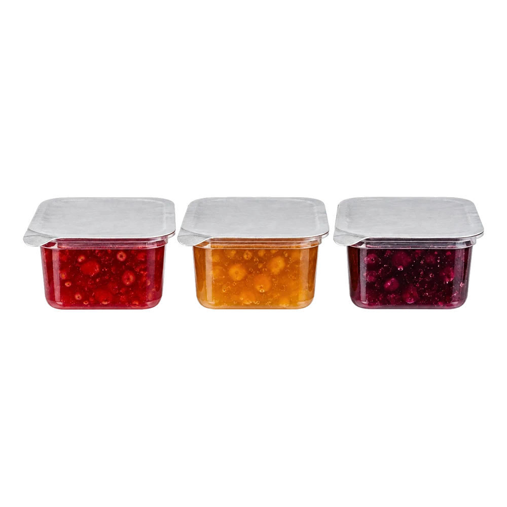 Neutral packaging-format illustration: Portion pack