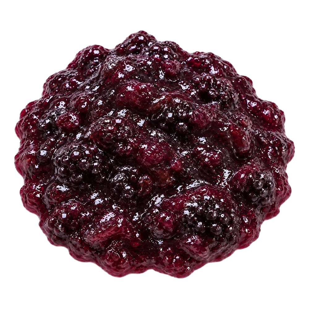 Unbranded product illustration: Blackberry jam