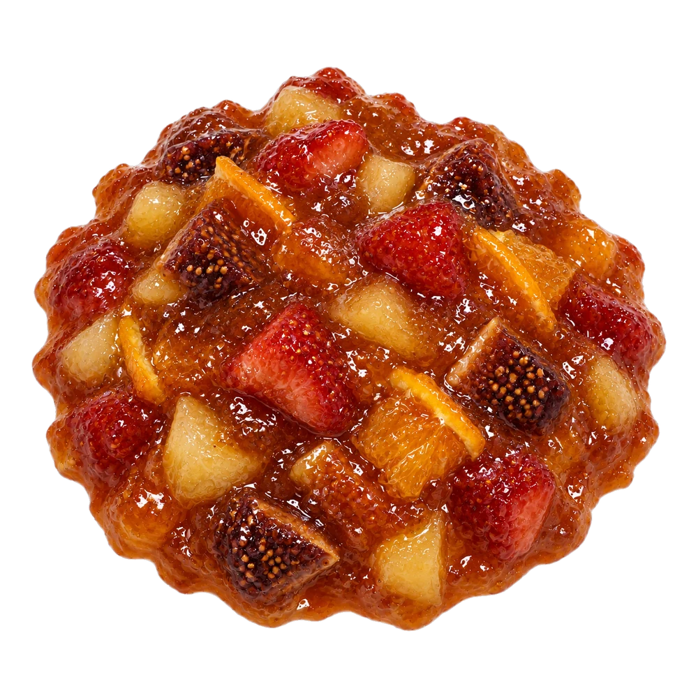 Unbranded product illustration: Mixed fruit, with apple