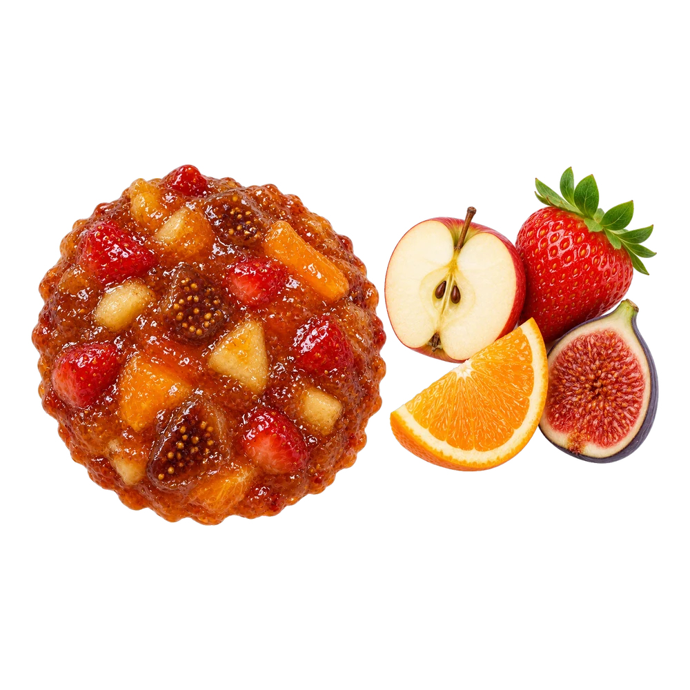 Unbranded product illustration: Fruits mélangés, avec pomme