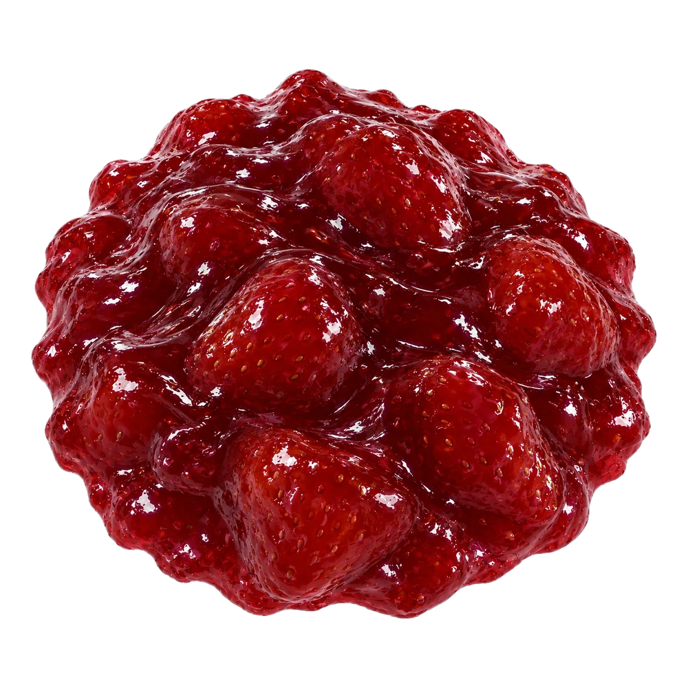 Unbranded product illustration: Strawberry preserve