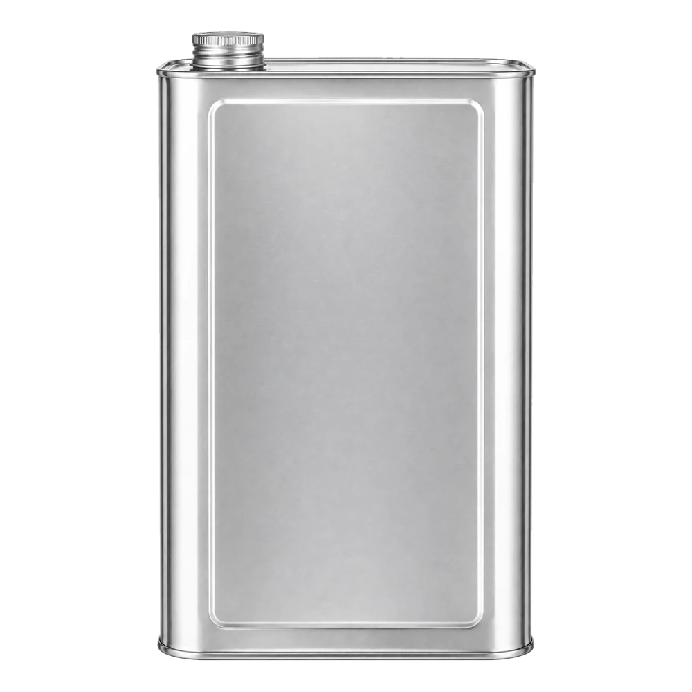 Neutral packaging-format illustration: Tin, 18 L