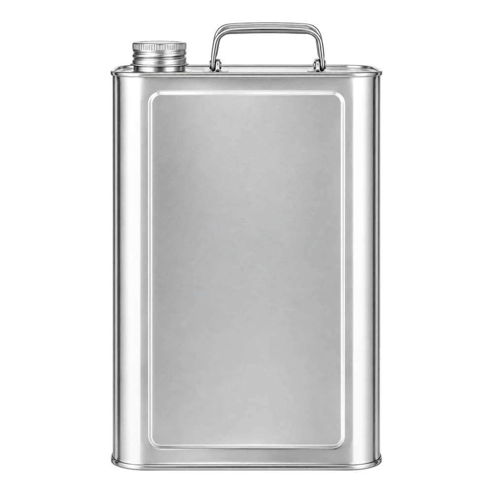 Neutral packaging-format illustration: Tin, 5 L