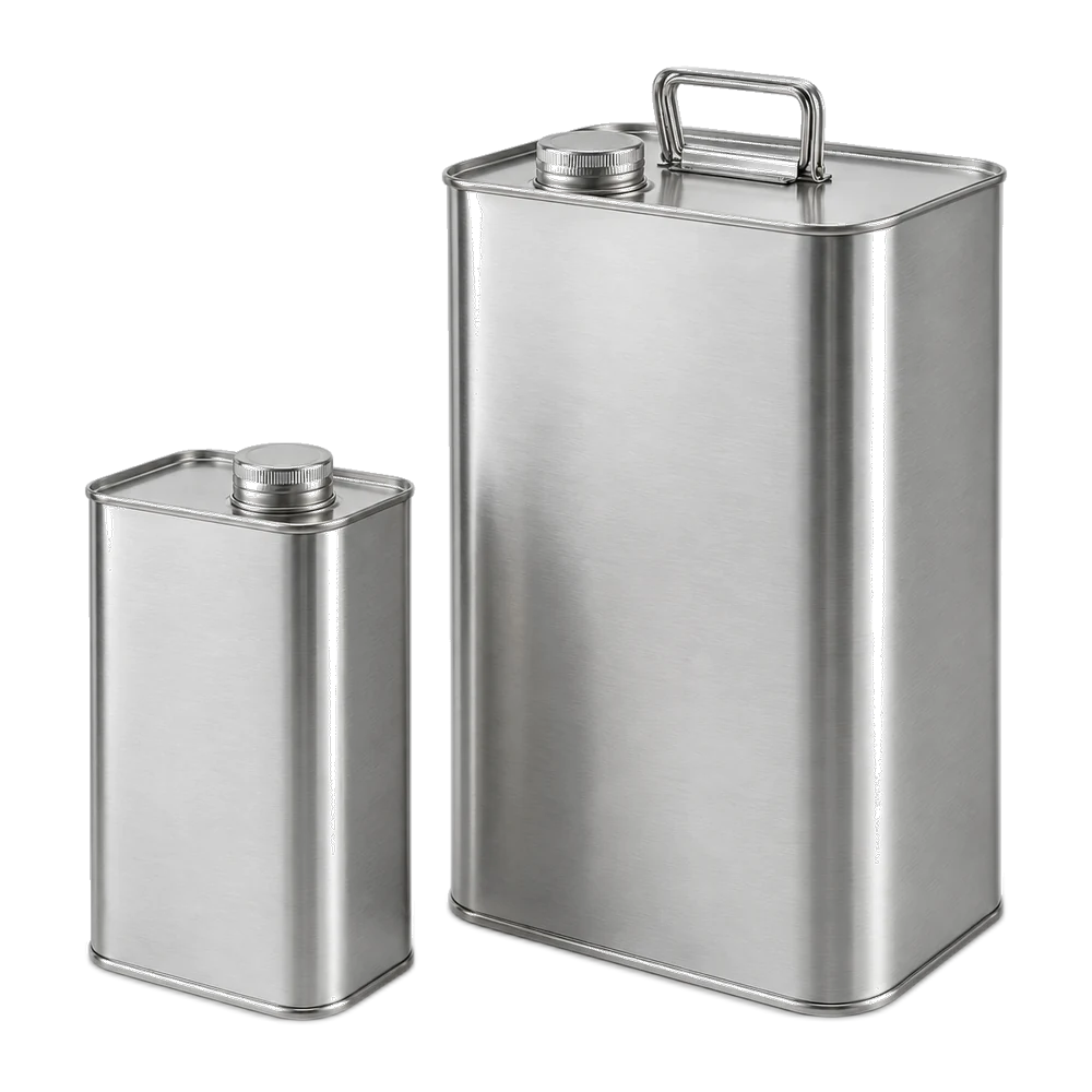 Neutral packaging-format illustration: Tin