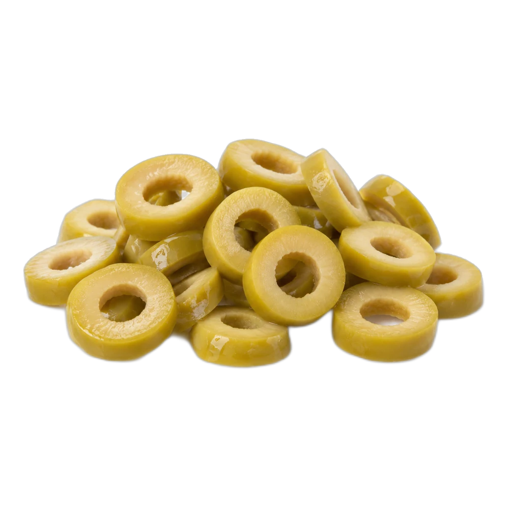Unbranded product illustration: Olives vertes en rondelles