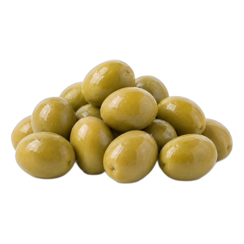 Unbranded product illustration: Olives vertes entières