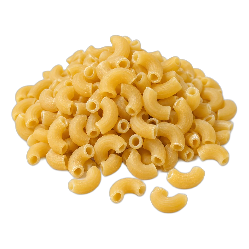 Unbranded product illustration: Macaronis coudés