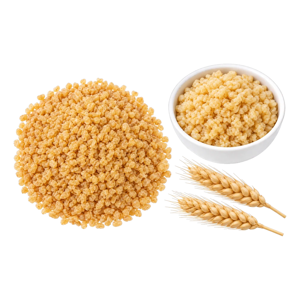 Unbranded product illustration: Bulgur, cracked wheat