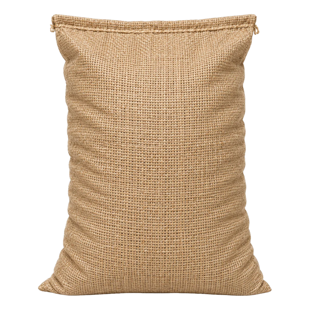 Neutral packaging-format illustration: Jute sack