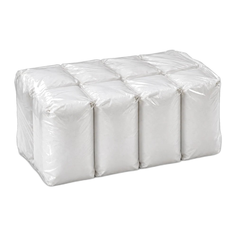 Neutral packaging-format illustration: Shrink-wrapped case