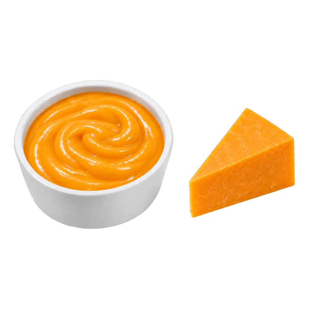 Unbranded product illustration: Cheddar sauce