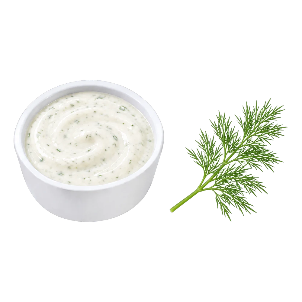 Unbranded product illustration: Ranch sauce