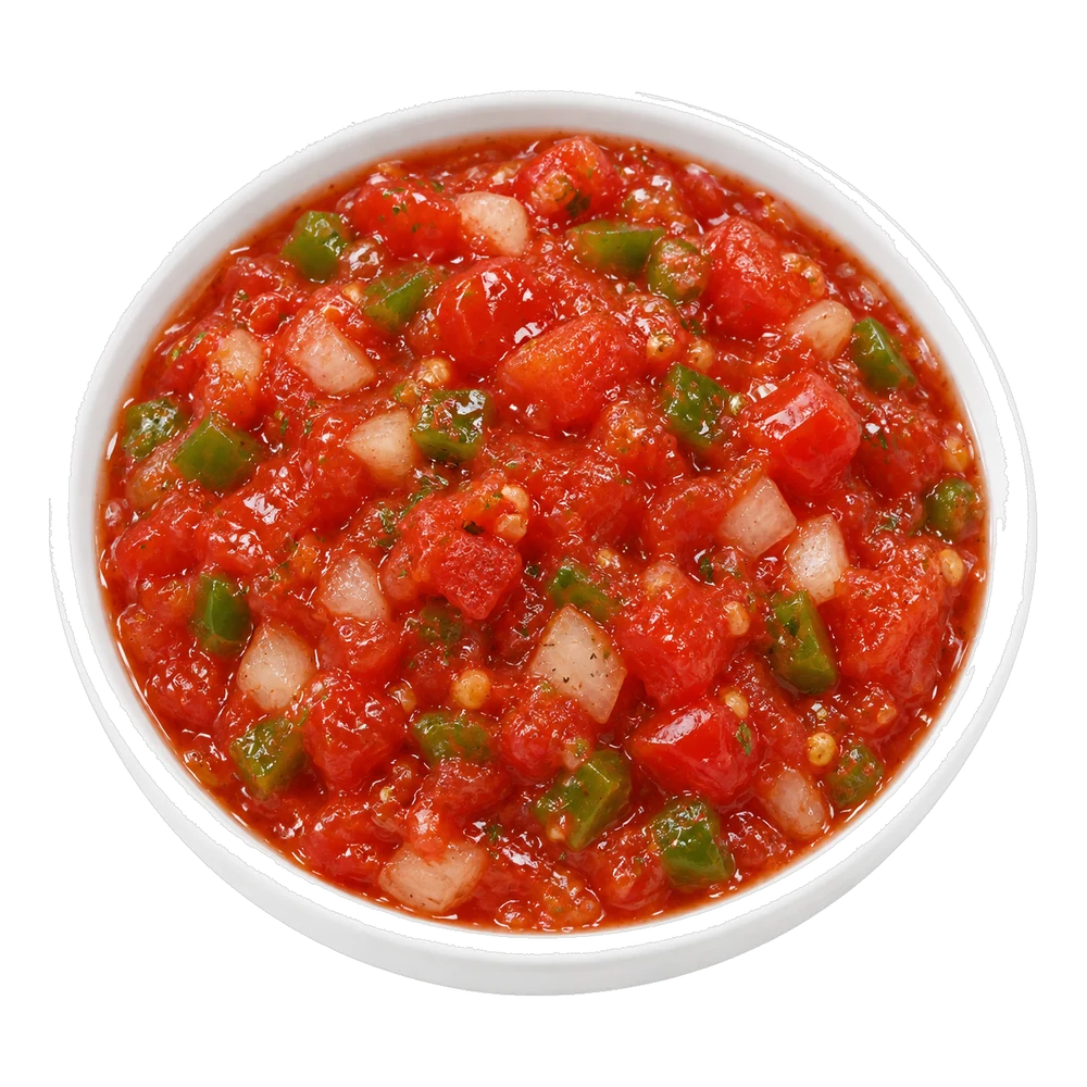 Unbranded product illustration: Mexican salsa