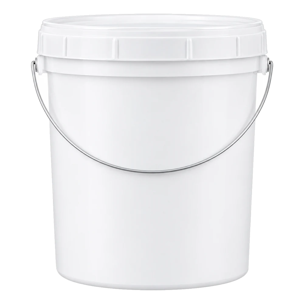 Neutral packaging-format illustration: Pail, 18 kg