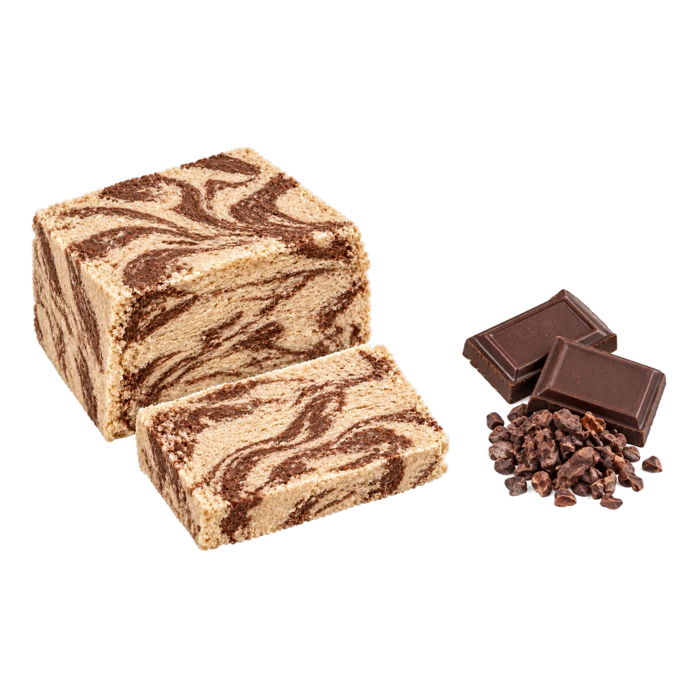 Unbranded product illustration: Halva with chocolate