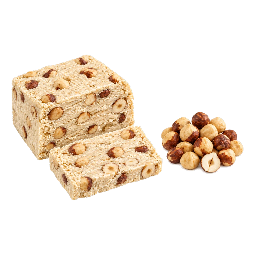 Unbranded product illustration: Halva with hazelnut