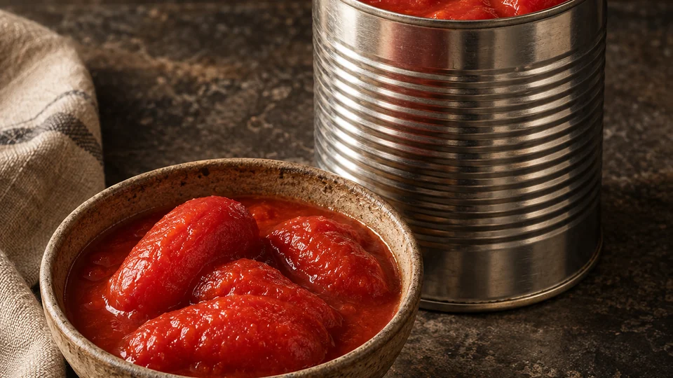 Programmes tomates en conserve pour le sourcing alimentaire international