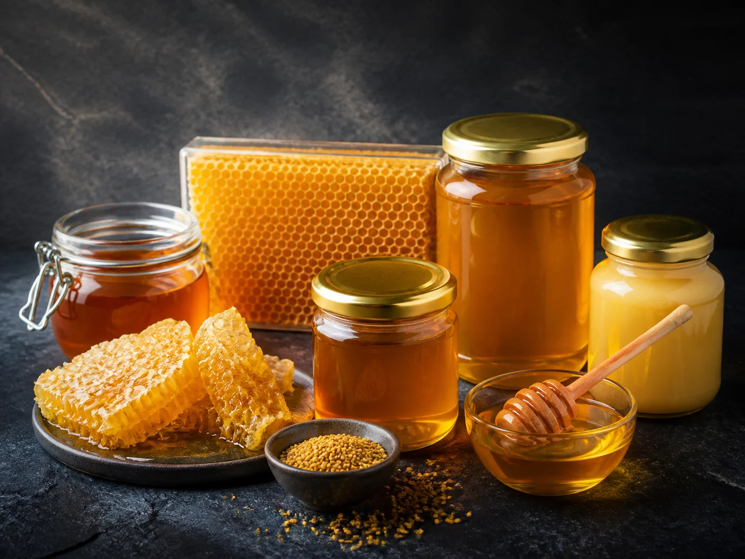 Miel et édulcorants naturels pour le sourcing alimentaire international