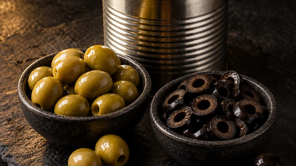 Programmes olives de table pour le sourcing alimentaire international