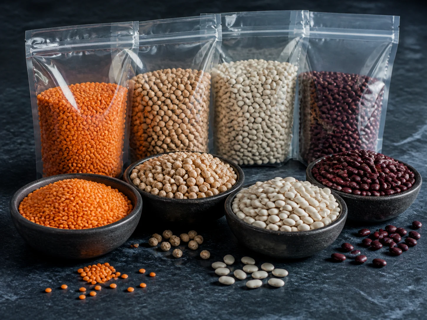Légumineuses pour le sourcing alimentaire international