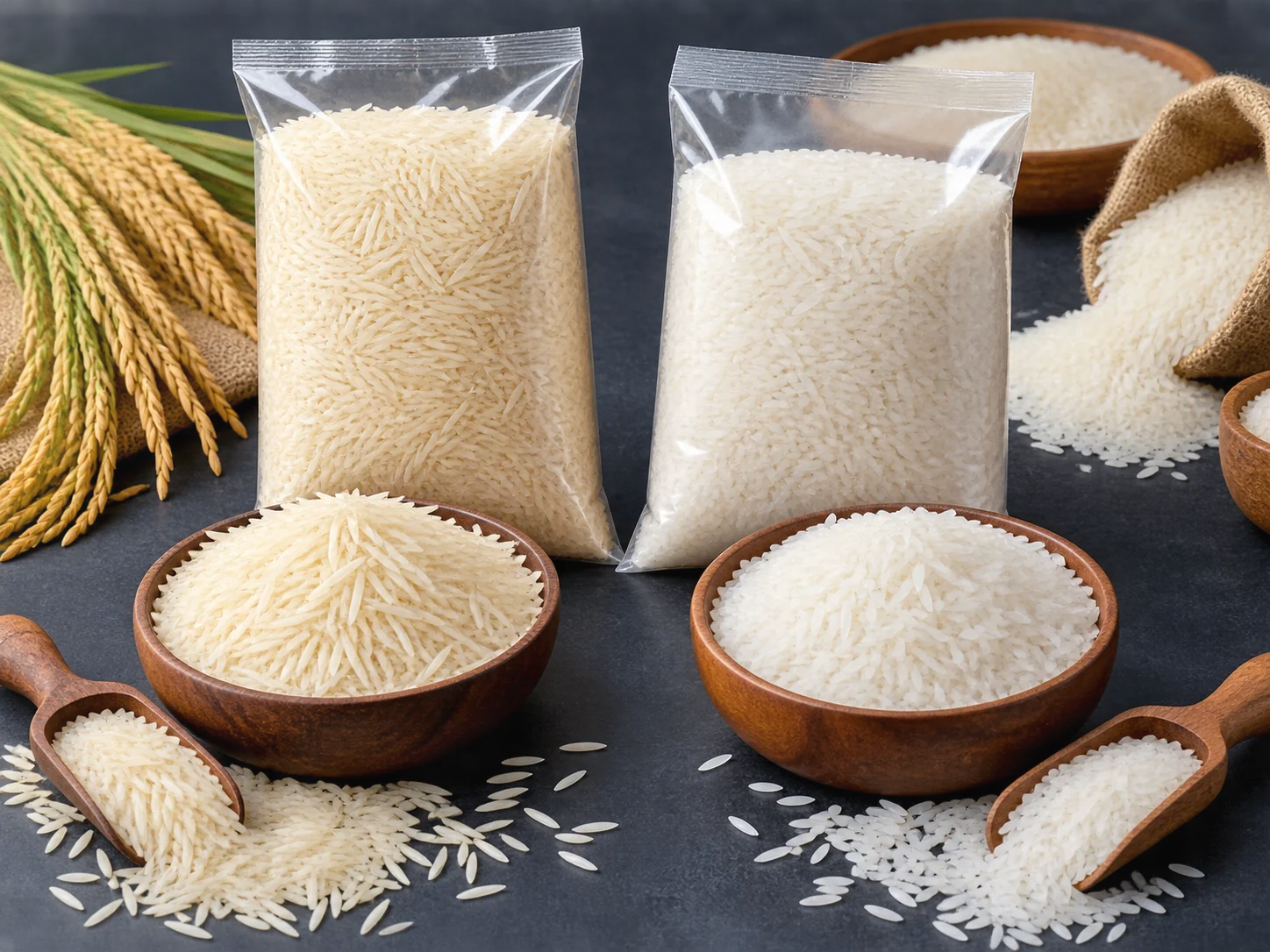Riz basmati et long grain pour le sourcing alimentaire international